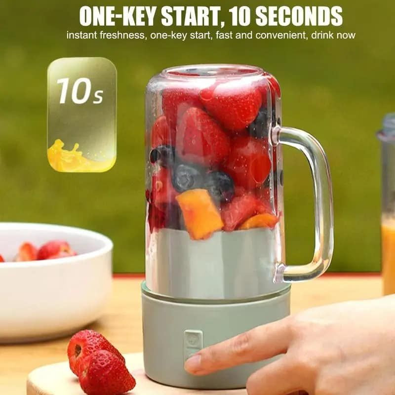 Portable Rechargeable Mini Juicer Blender