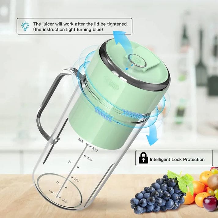 Portable Rechargeable Mini Juicer Blender
