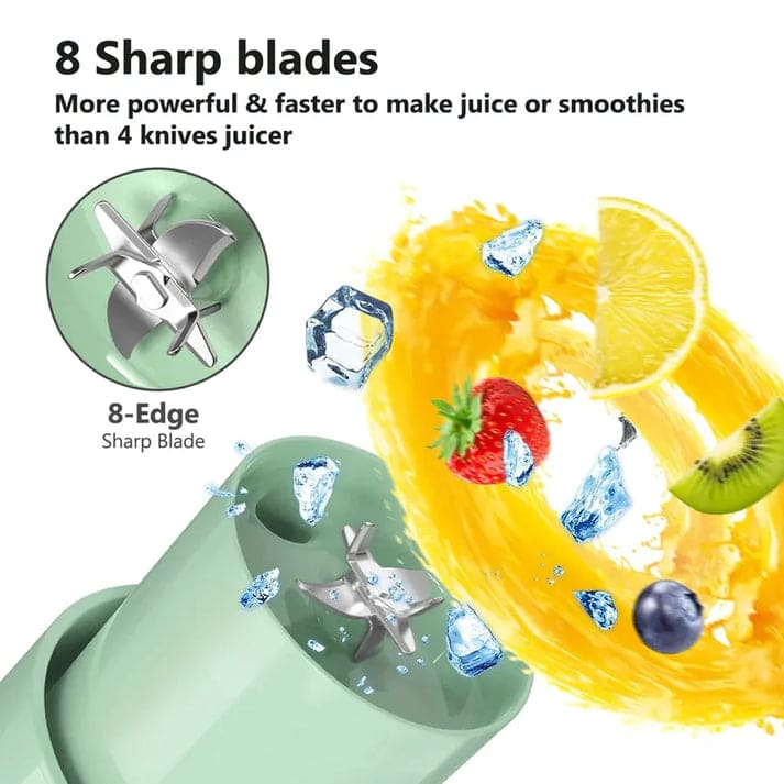 Portable Rechargeable Mini Juicer Blender