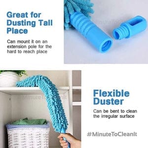 MICROFIBER FLEXIBLE FAN & CEILING CLEANER FOR HOME AND OFFICE