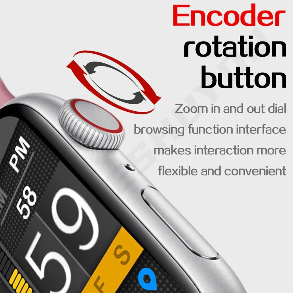 i8 Pro Max 1.75 Full Screen Bluetooth Smartwatch with Small Game and IP68 Waterproof