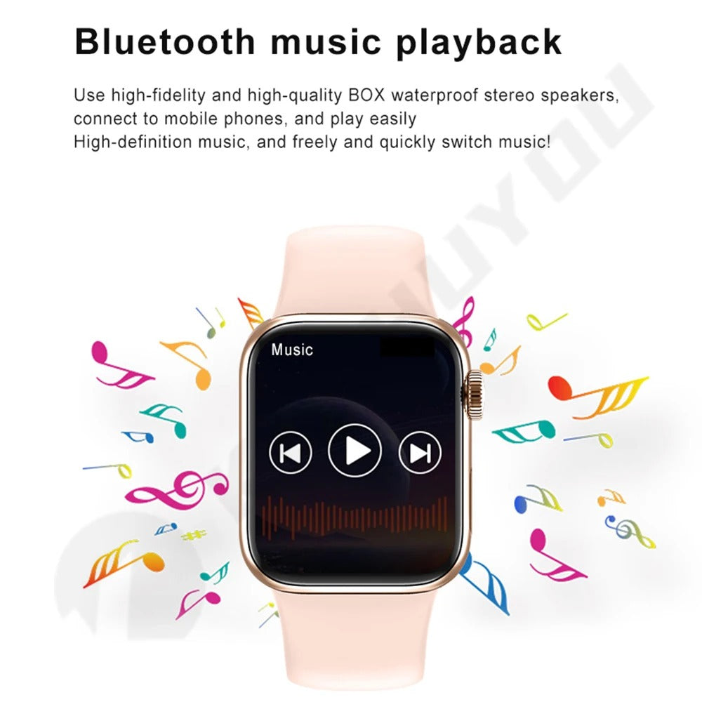 i8 Pro Max 1.75 Full Screen Bluetooth Smartwatch with Small Game and IP68 Waterproof
