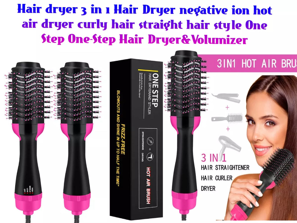 Hair Curler Hair Straightener Hair Dryer Hot Air Brush Styling Tool