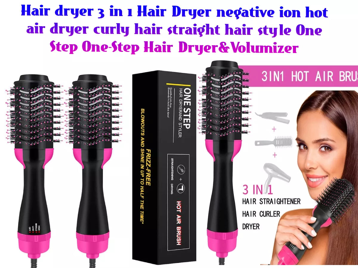 Hair Curler Hair Straightener Hair Dryer Hot Air Brush Styling Tool
