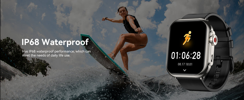 i8 Pro Max 1.75 Full Screen Bluetooth Smartwatch with Small Game and IP68 Waterproof